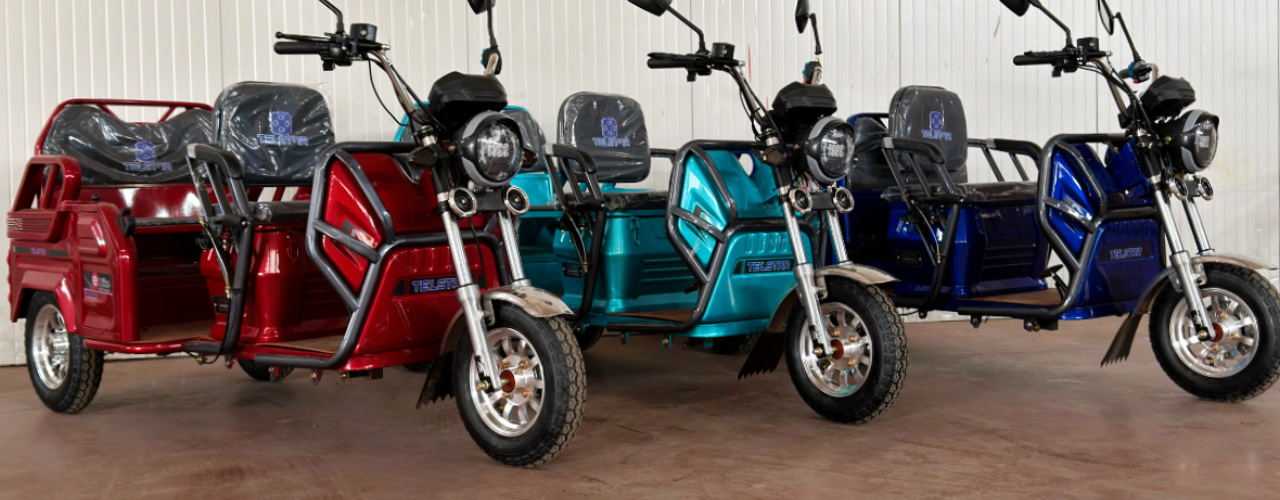 Електрическа карго триколка T-500 UNIVERSAL карго + пътнически 2000W