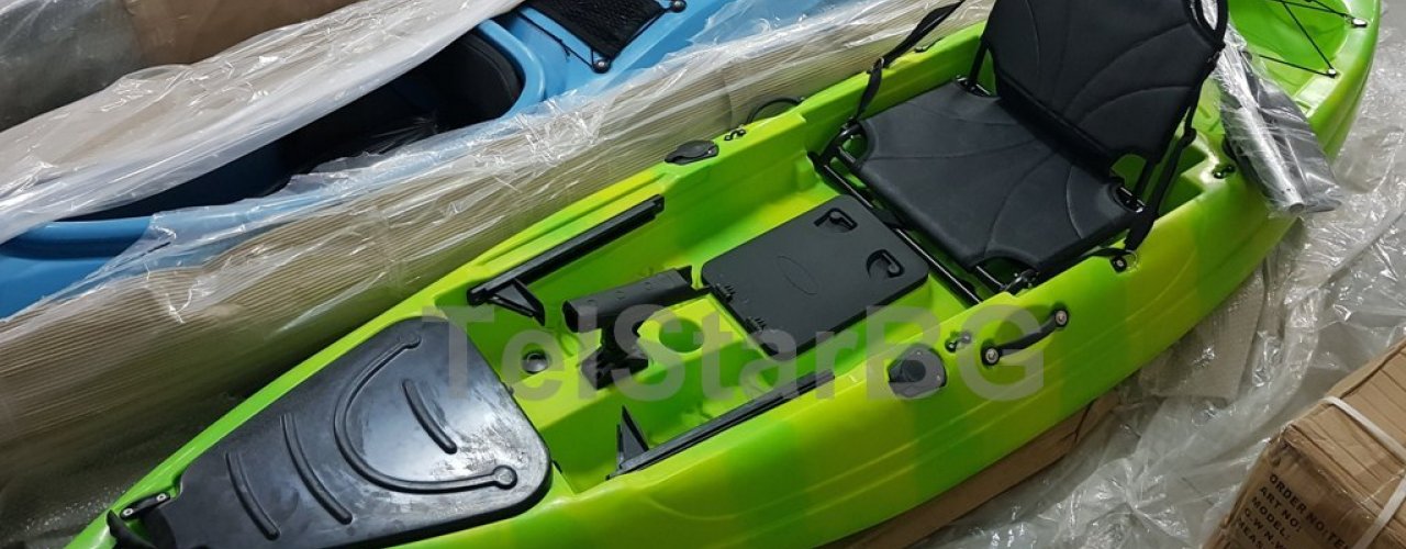 Едноместен риболовен каяк CODIA с луксозна седалка