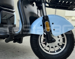 Електрическа триколка 2+1 750.1 ТИП VESPA STYLE с диференциал Нов модел снимка 132