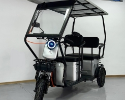 Соларна триместна КАРГО електрическа триколка с покрив TS-302 MAXI SOLAR 2000W 60V 38Ah снимка 119