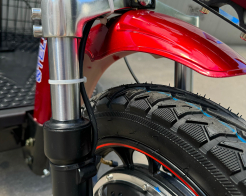 Електрическа триколка с равна платформа и облегалка TS 200.3 48V 750W снимка 26