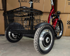 Електрическа триколка с равна платформа задно предаване TS 200.3 48V 1200W снимка 255