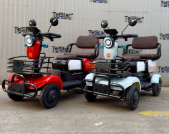Електрическа четириколка TELSTAR Престиж 1500W 48V 23Ah триместна с нов дизайн снимка 288
