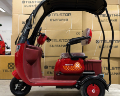Триместна електрическа триколка TS 350-7 ROOF 2000W 25Ah снимка 291