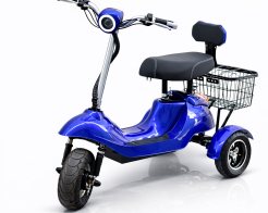 Eлектрическа триколка TS 350-1+ 48V 500W с двойна седалка с облегалка снимка 21